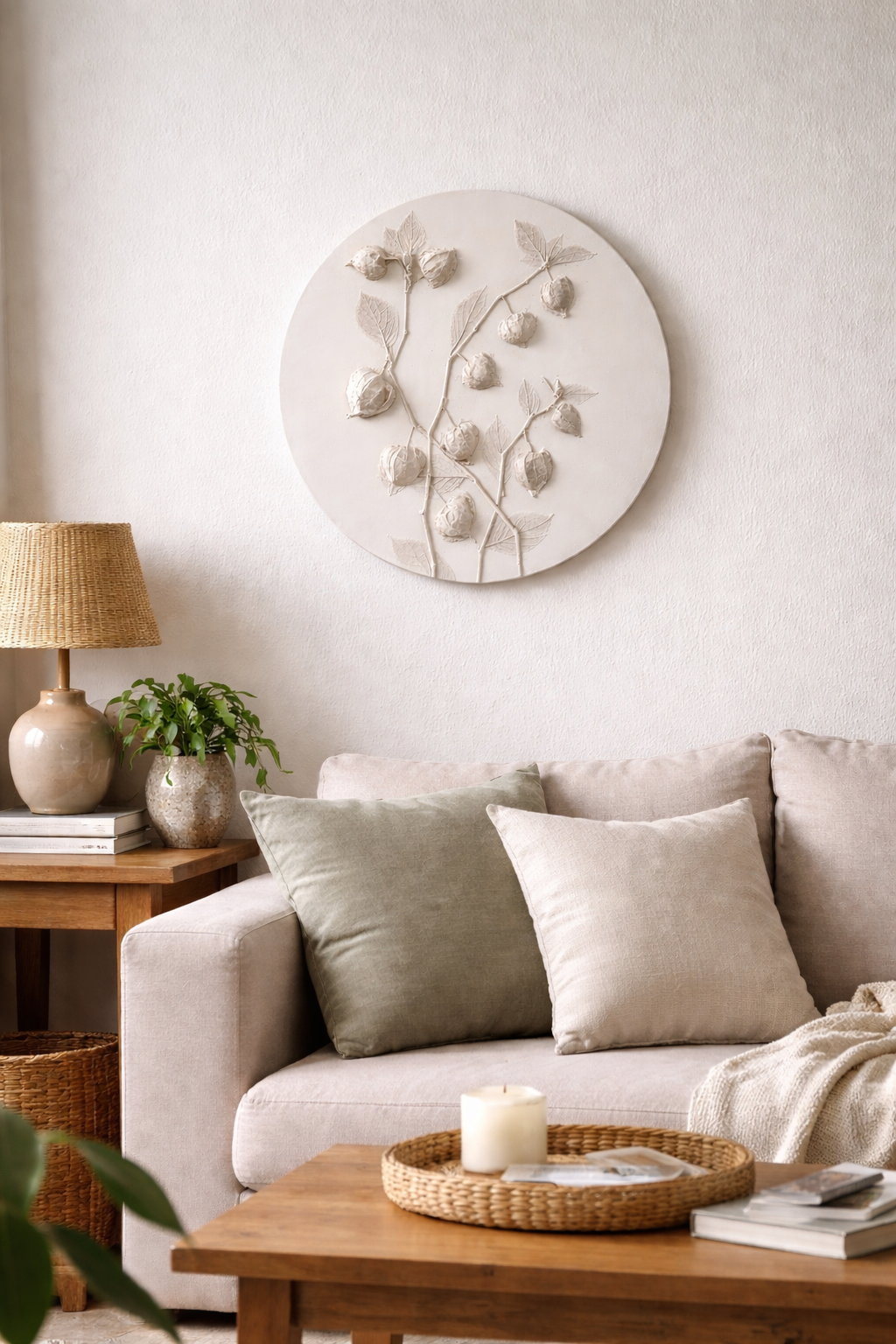 Autumn Physalis 34cm