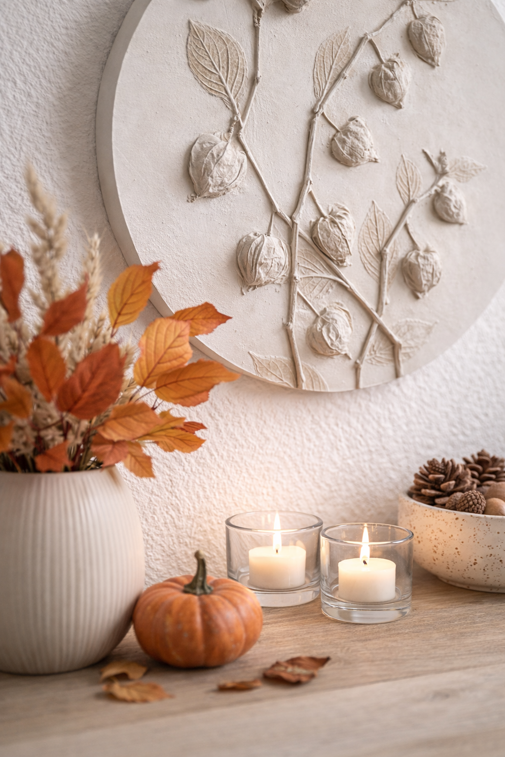 Autumn Physalis 34cm