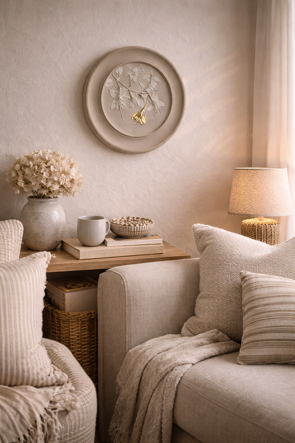 Fuchsia in a Cast Frame